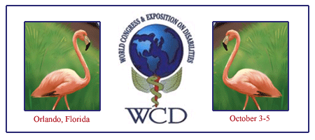 World Congress & Exposition on Disabilities in Orlando, FL Oct. 3-5